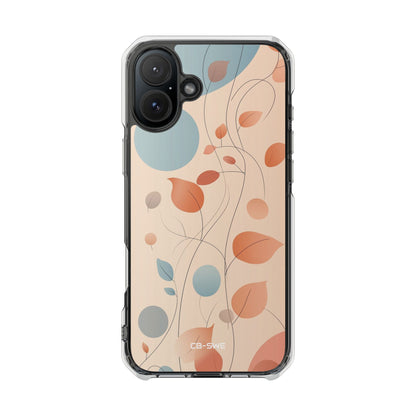 Gentle Leaves Drift iPhone Case - Impact