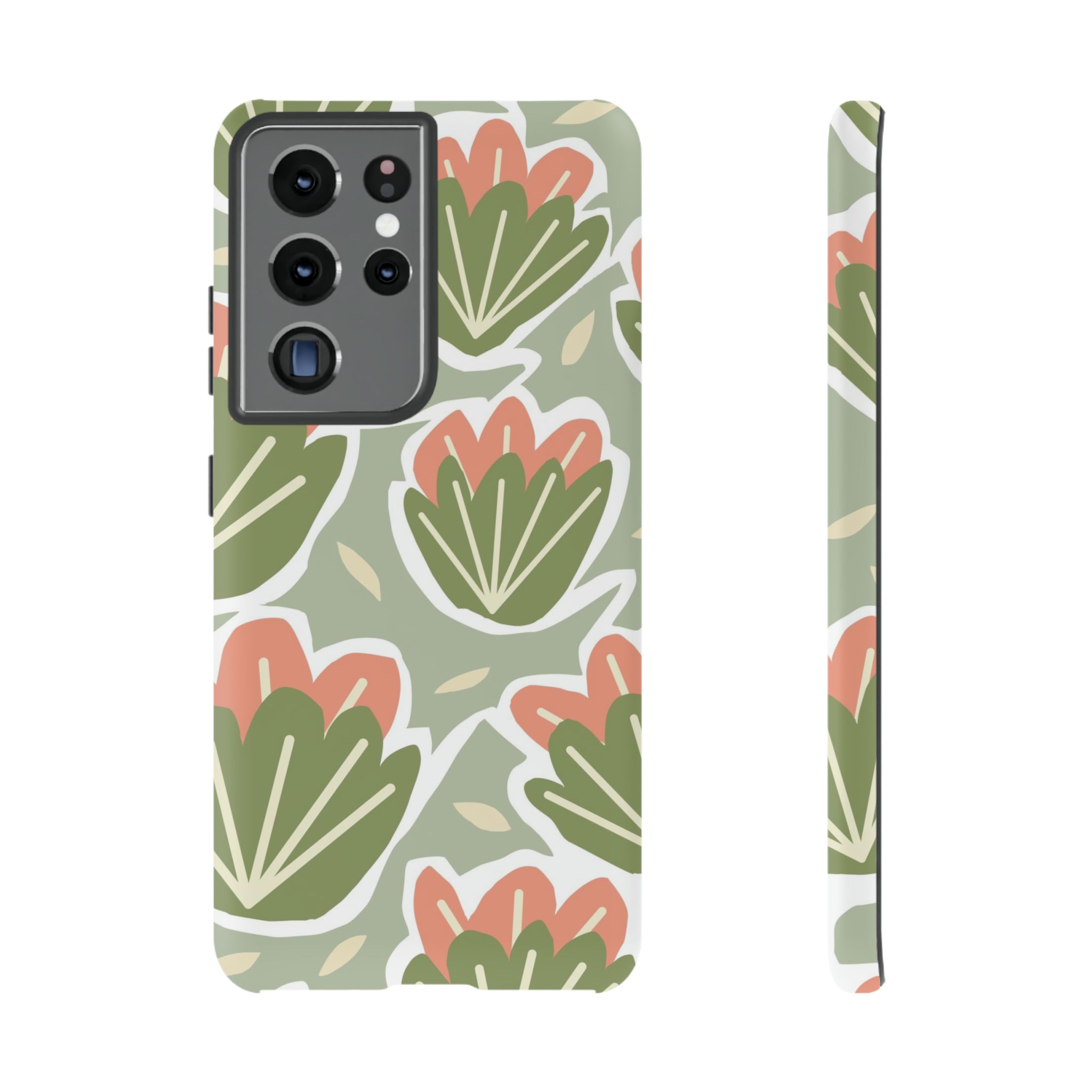 Earth Happy Flower - Protective Phone Case