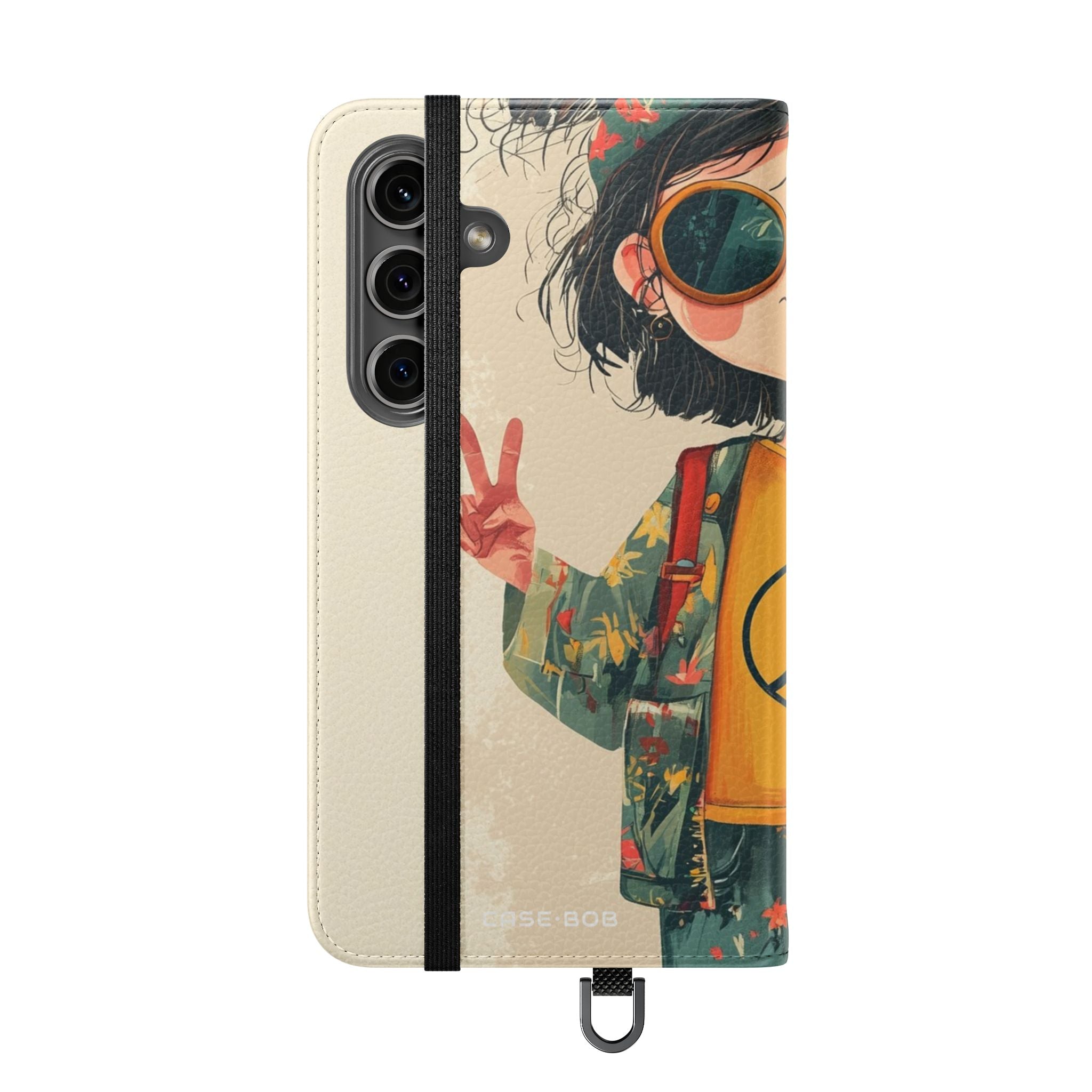 Peace Pigtails - Samsung S24 Case - Wallet