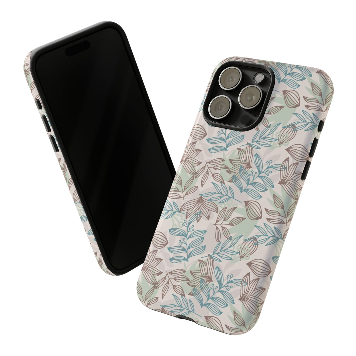 Minty Leaf - Protective Phone Case