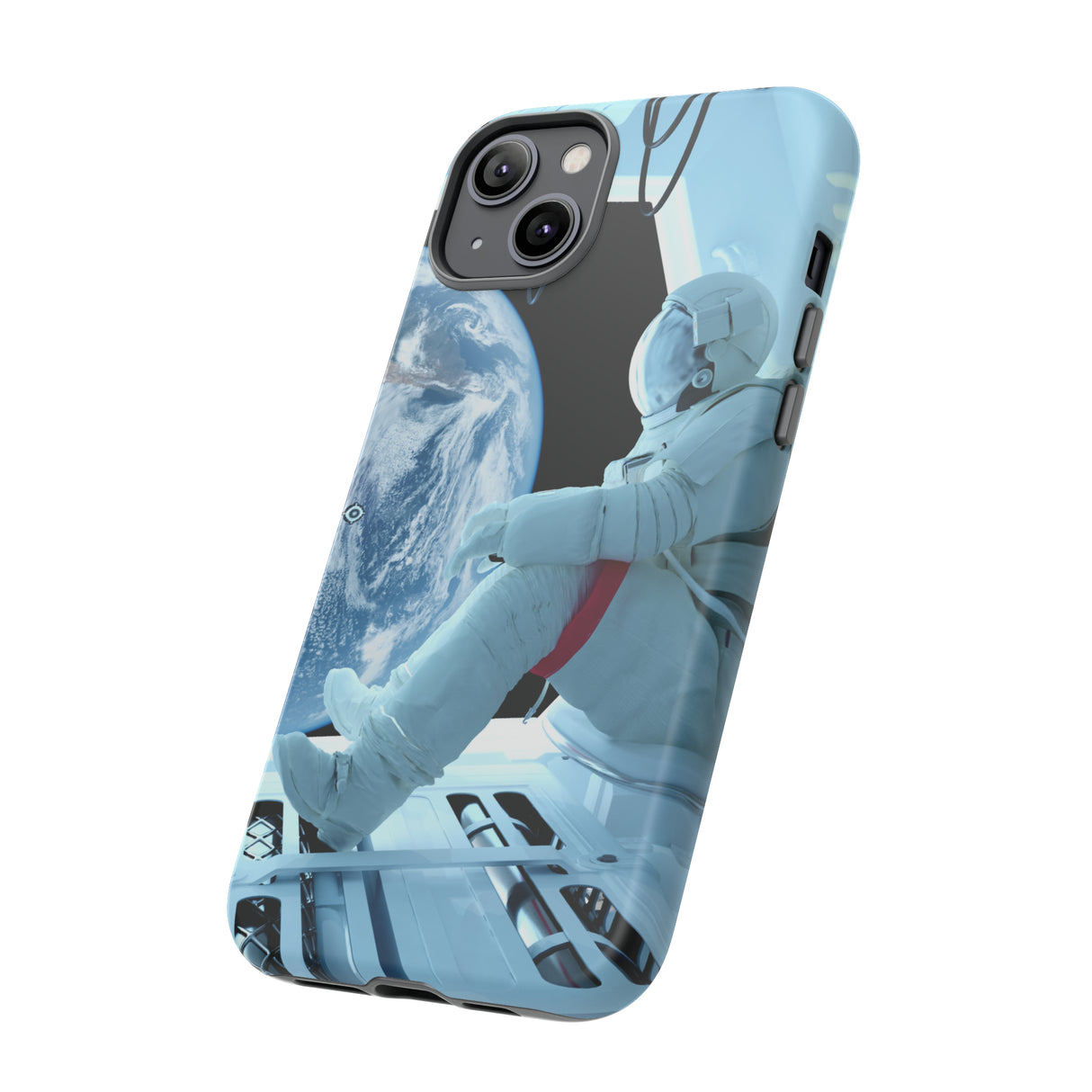 Astronaut inside Shuttle - Protective Phone Case