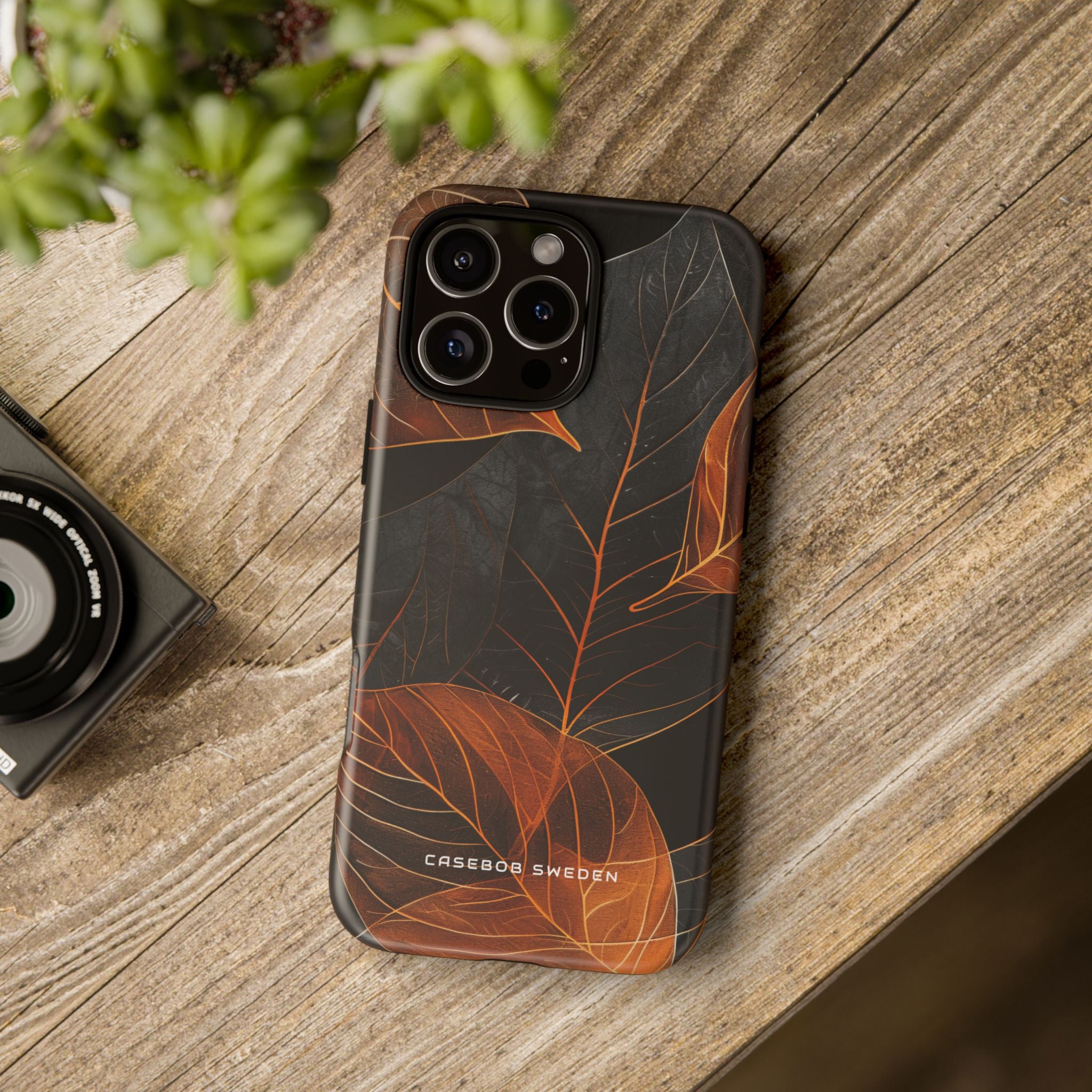 Autumn Leaf Elegance iPhone 16 - Tough Phone Case