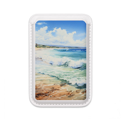 Foaming Blue Waves Wallet – MagSafe Ready