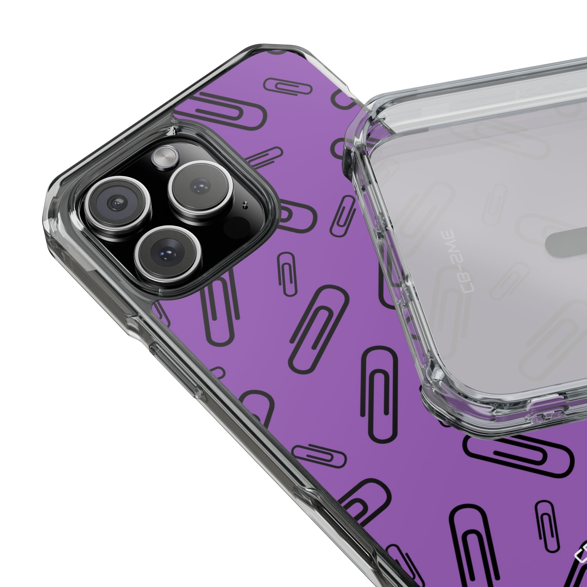 Paperclips Dance Playfully iPhone Case - Impact