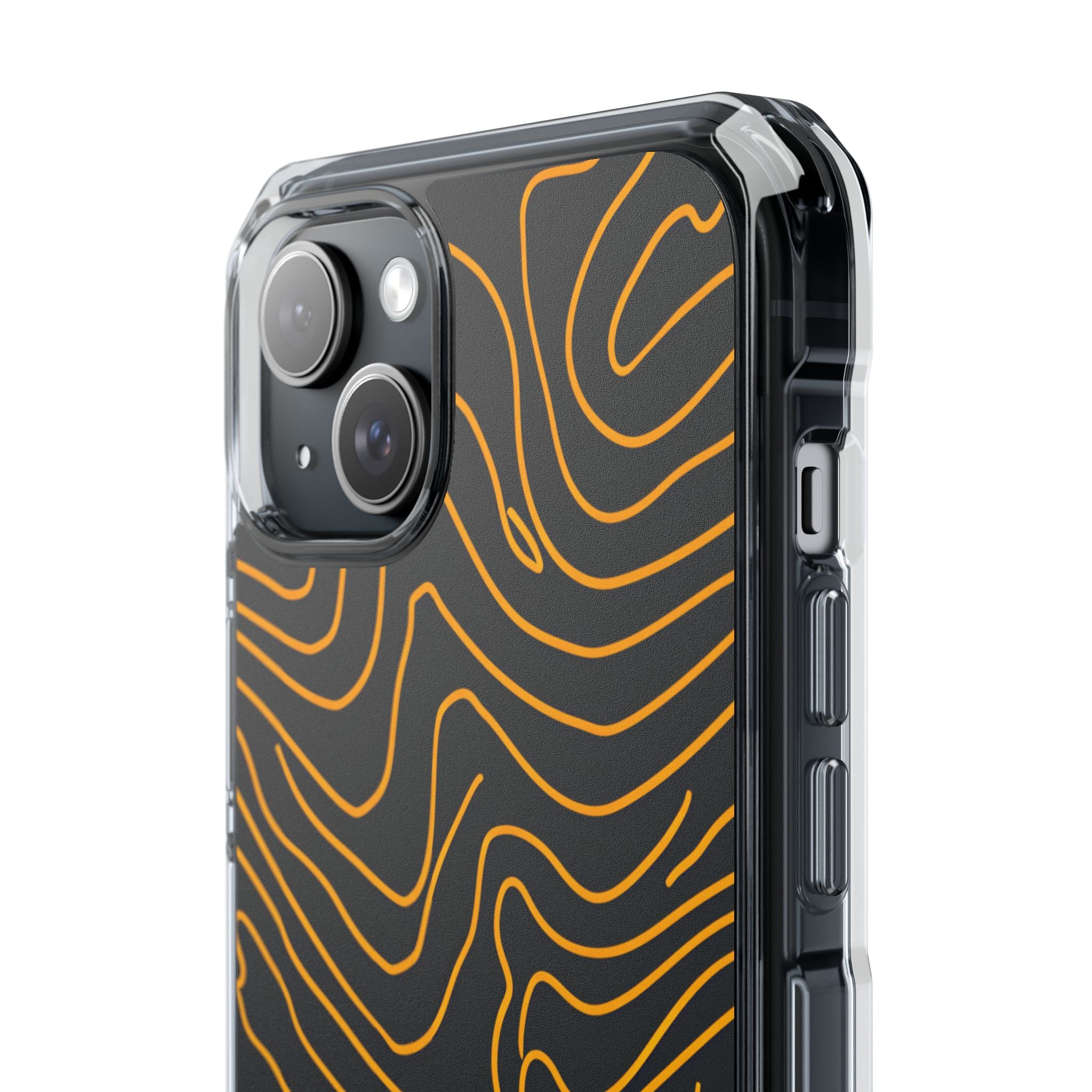 Topowave Ember iPhone 15 - Transparente, stoßfeste Handyhülle