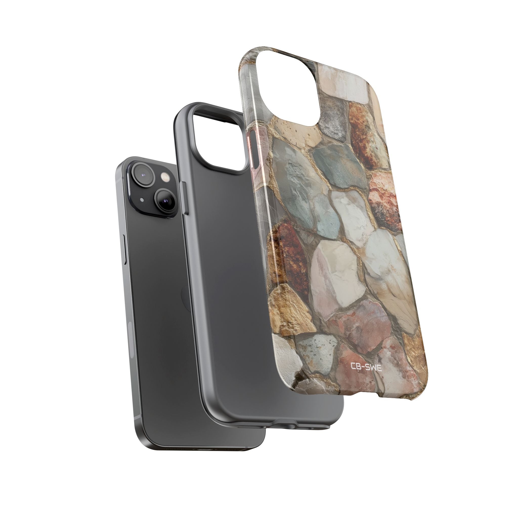 Stone Mosaic Dance - iPhone Case