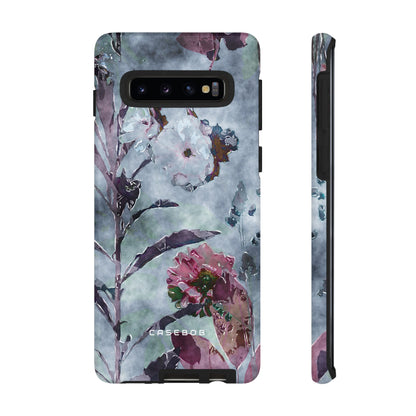 Monochrome Roses, Peonies & Asters - Protective Phone Case