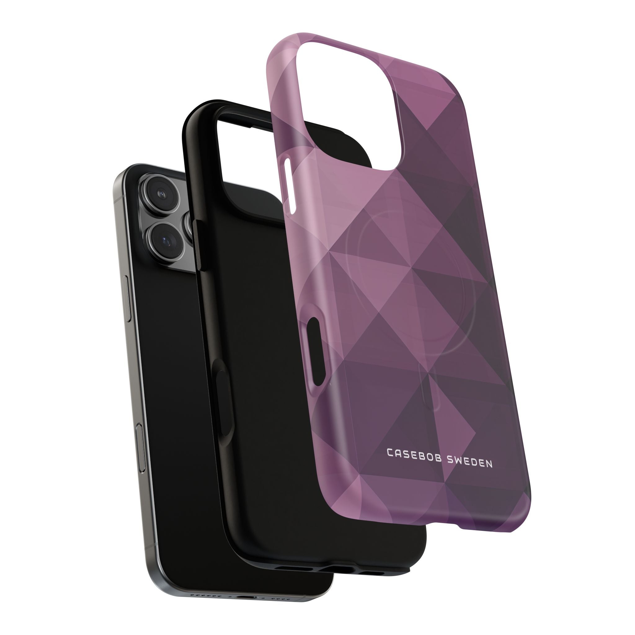 Gradient Purple Mosaic iPhone 16 | Tough+ Phone Case