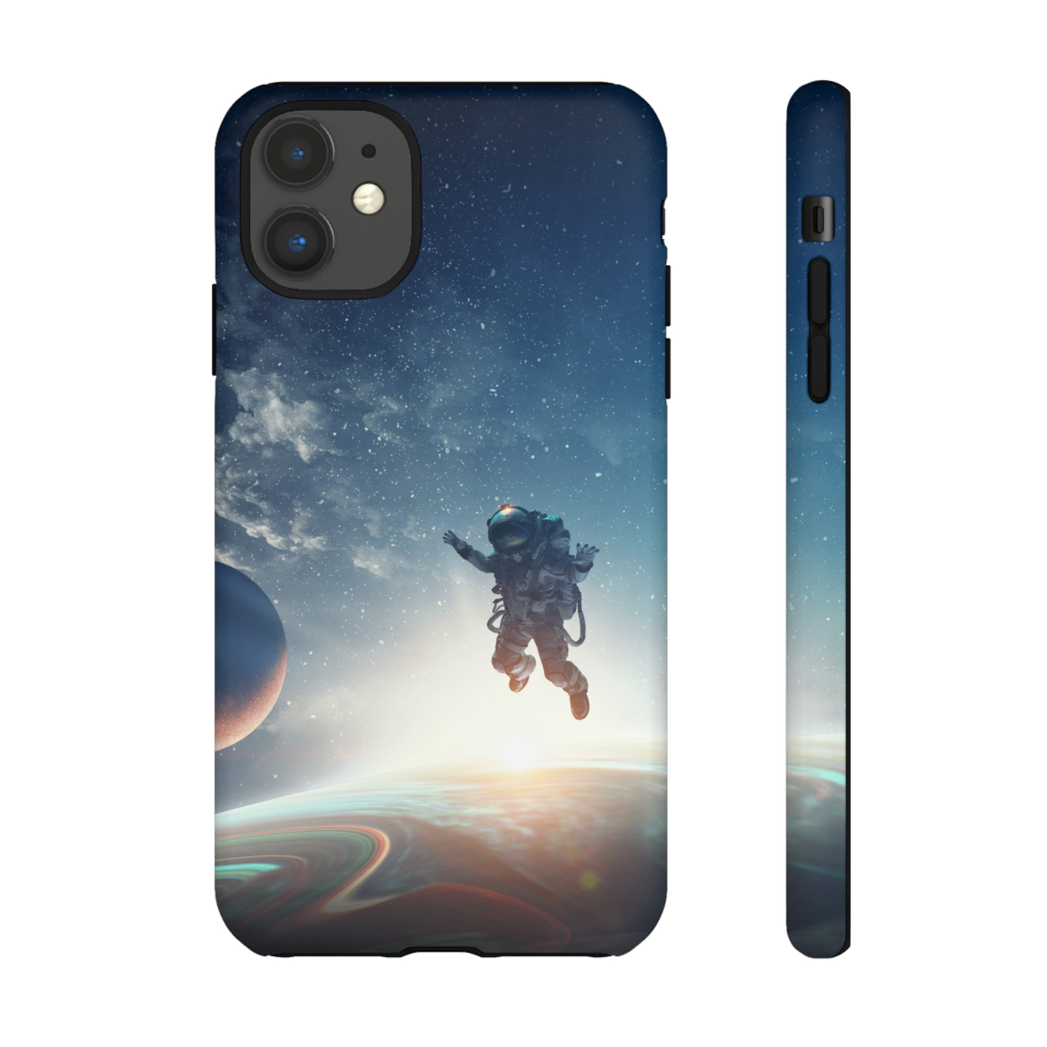 Astronaut Freefloat in Space - Protective Phone Case