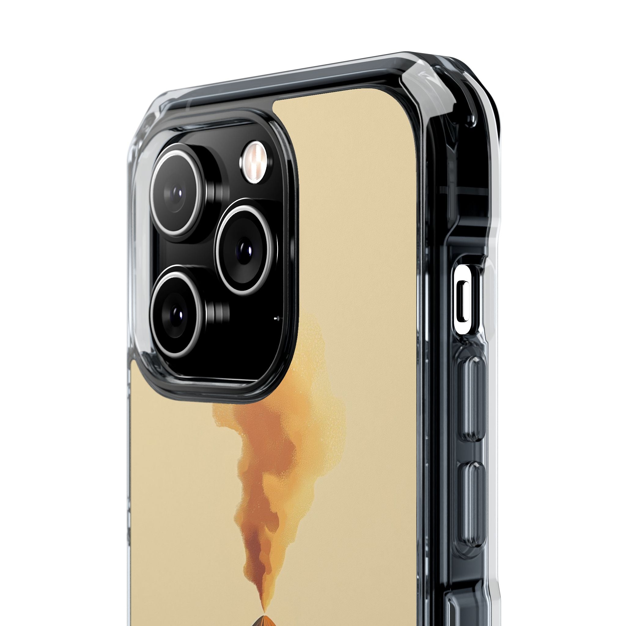 Volcano Erupts Brightly iPhone Case - Impact