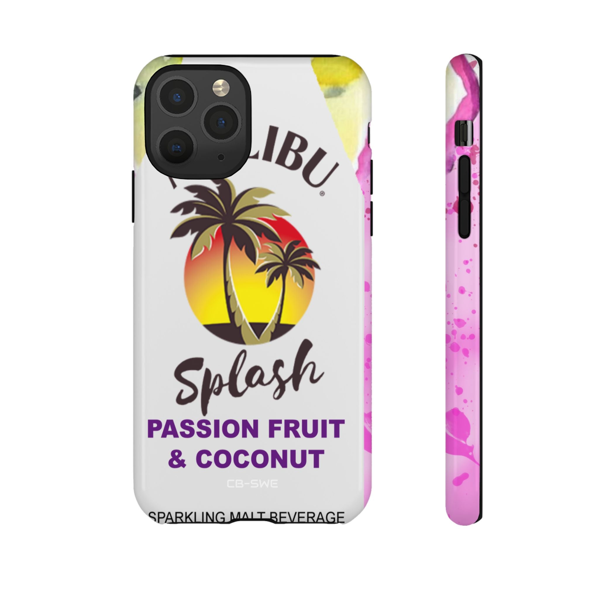 Tropical Sunset Splash - iPhone Case