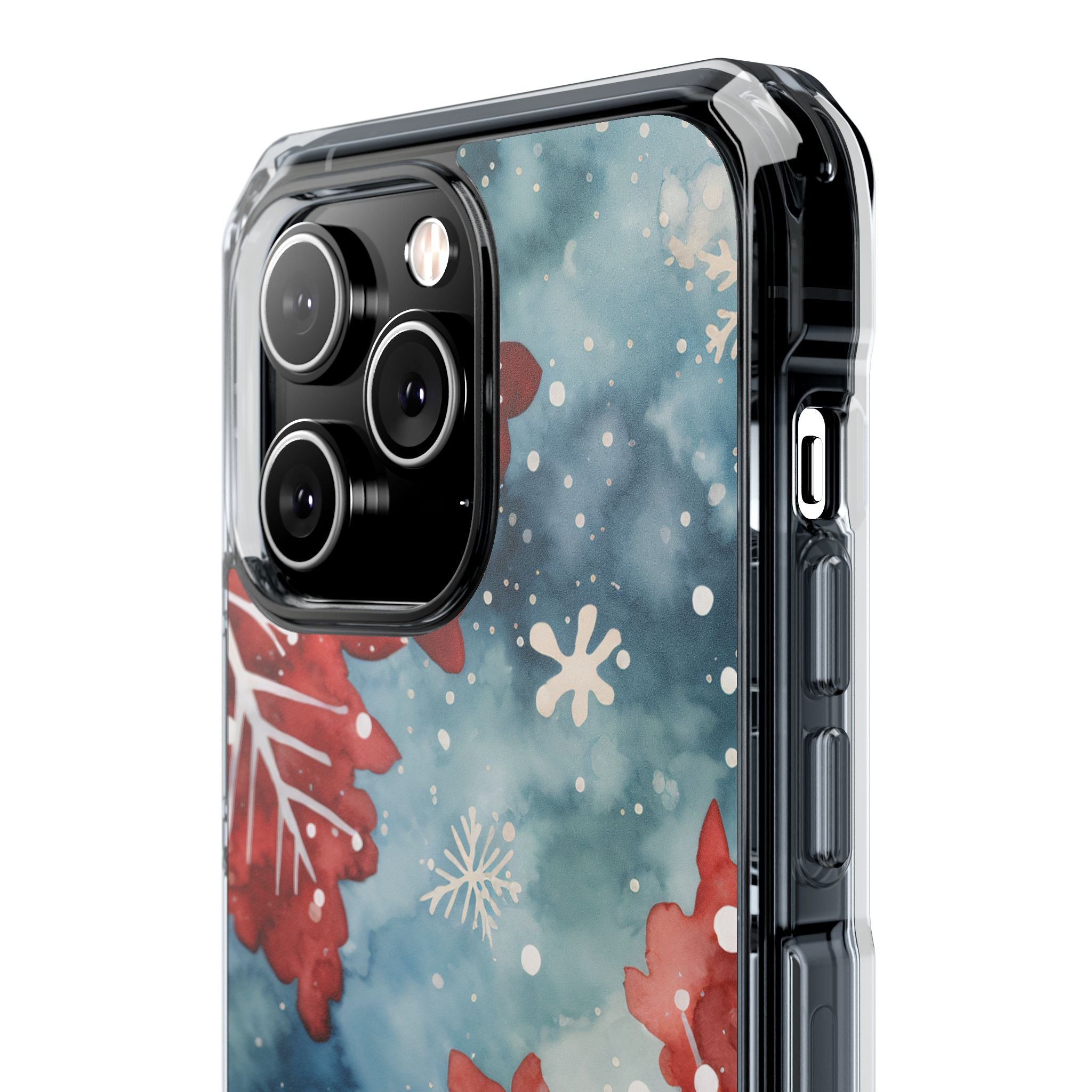 Winter Leaves Dance iPhone Case - Impact