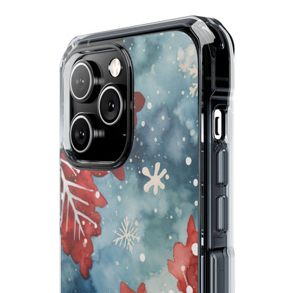 Winter Leaves Dance iPhone Case - Impact