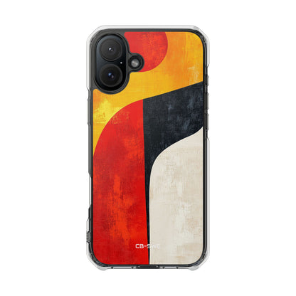 Vibrant Flowing Shapes iPhone Case - Impact