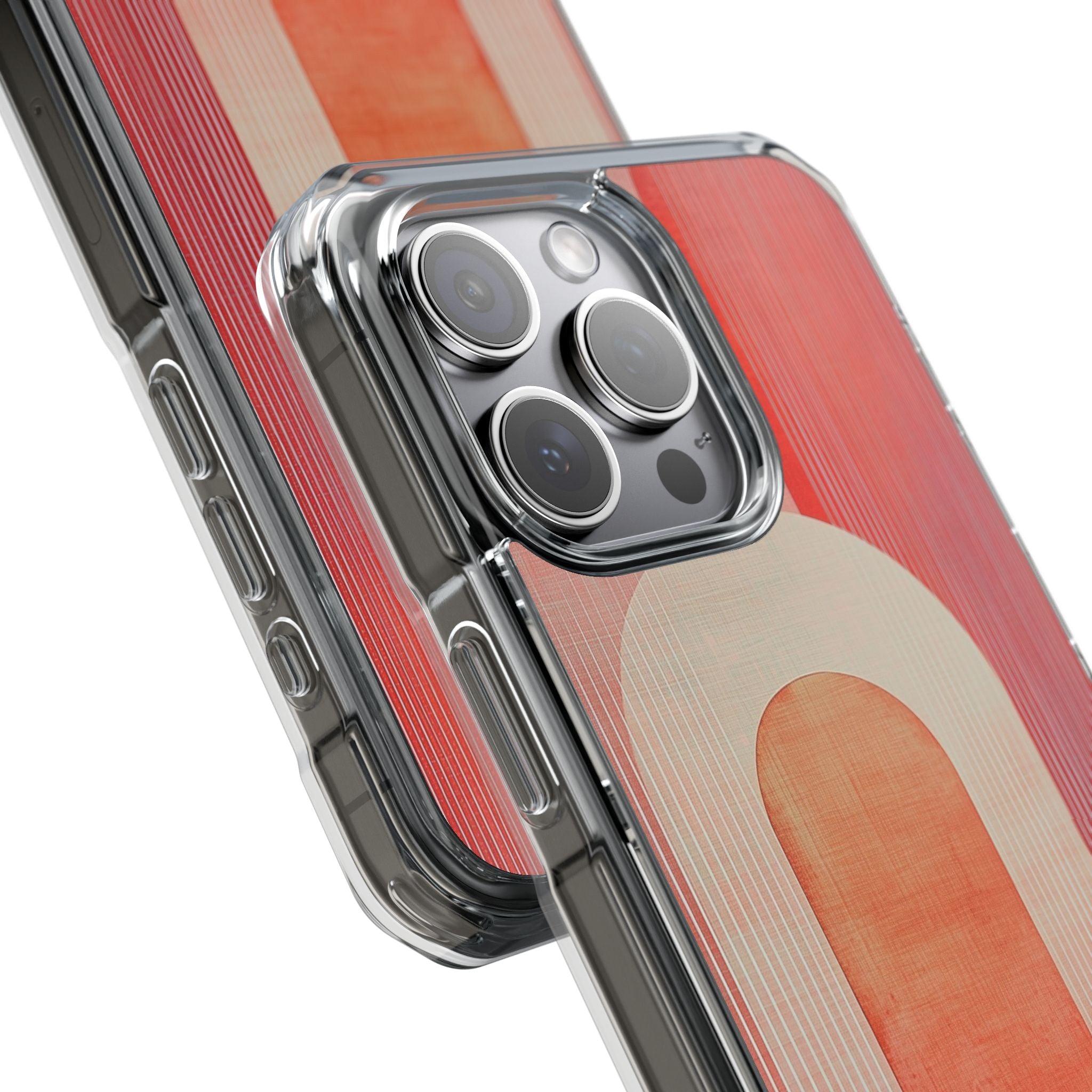 Crimson Arches iPhone 15 Pro Max Case - Impact