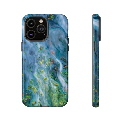 Forest Mist Ink Art iPhone Case (Protective) iPhone 14 Pro Max Glossy Phone Case