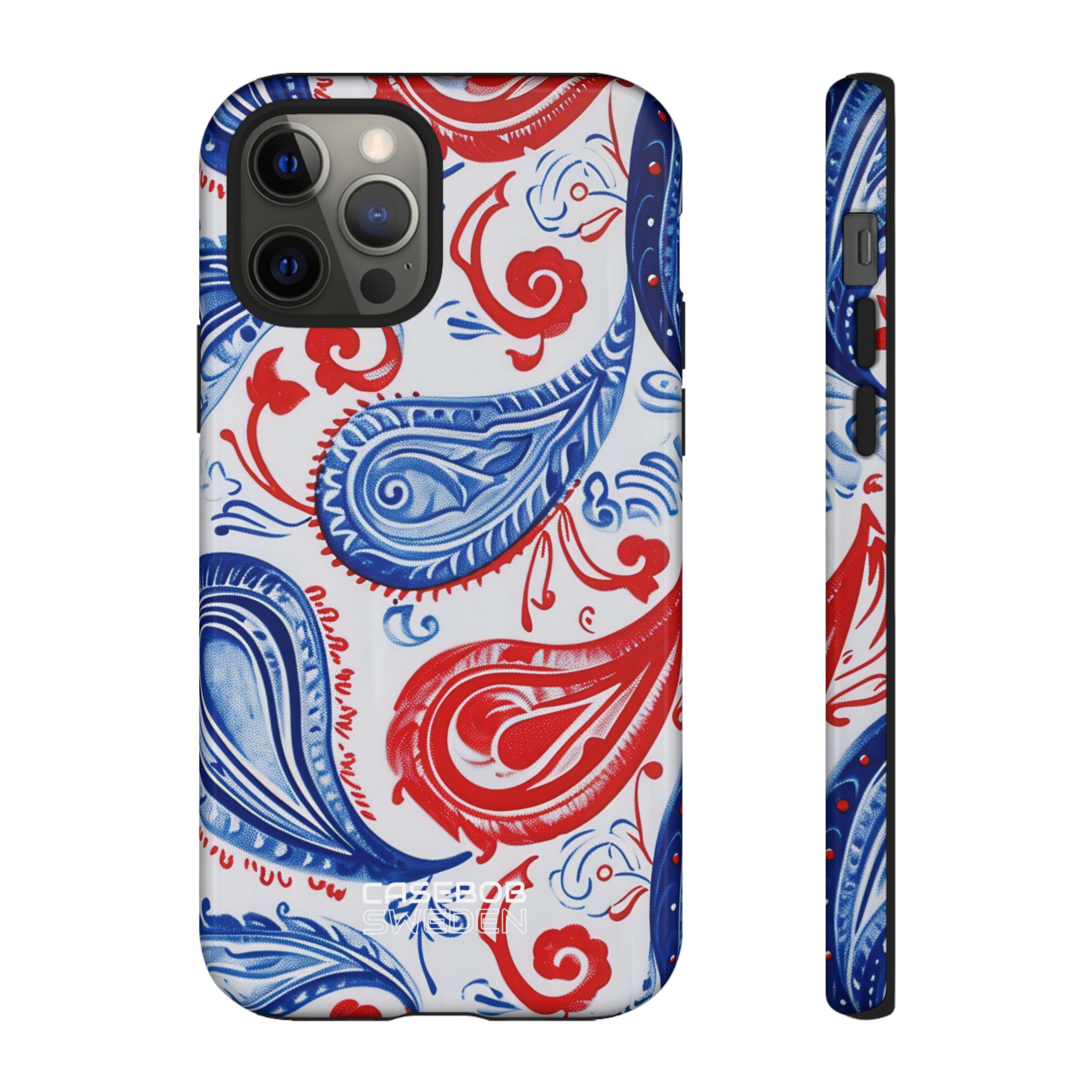 Vibrant Paisley Swirls iPhone 12 - Tough