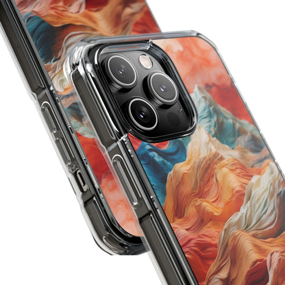 Mountain Waves Flow iPhone Case - Impact