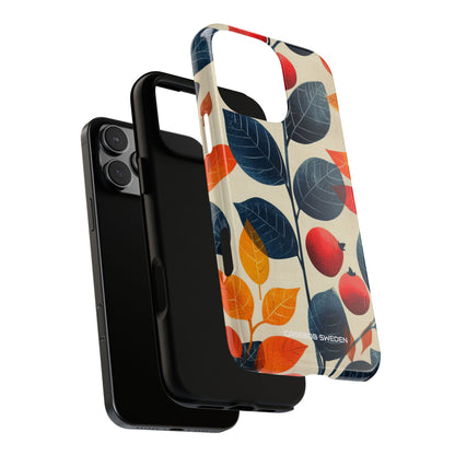 Autumn Nature Pattern - Tough iPhone 16 Phone Case