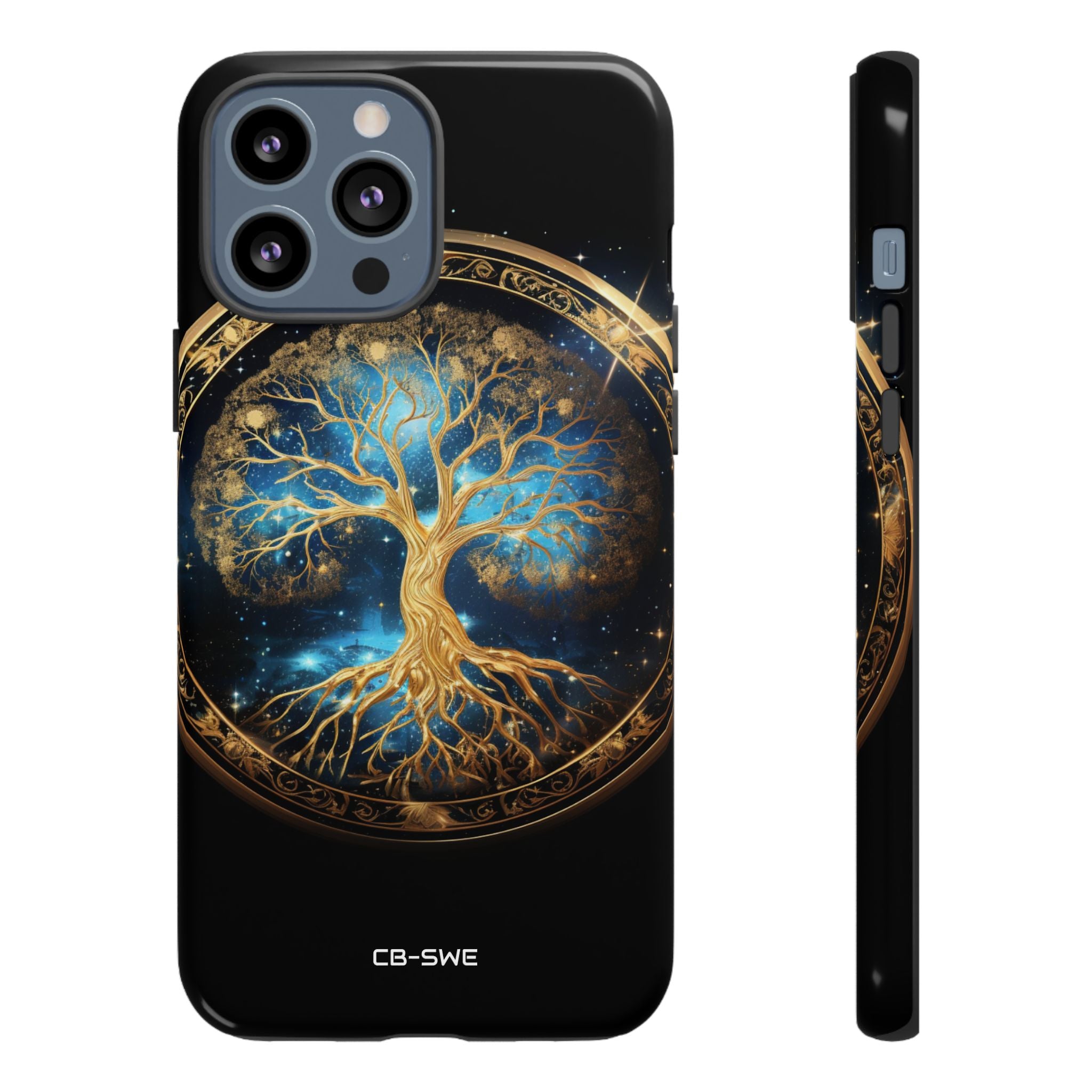 Cosmic Tree Radiance - iPhone Case