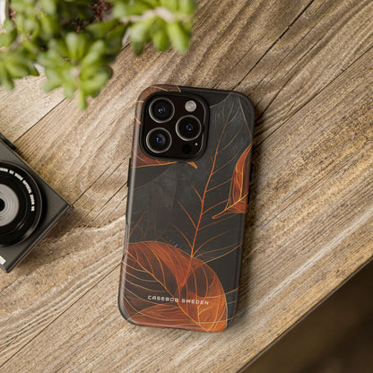 Autumn Leaf Elegance iPhone 16 - Tough Phone Case