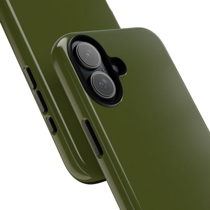 Armeegrüne iPhone-Hülle – Robust