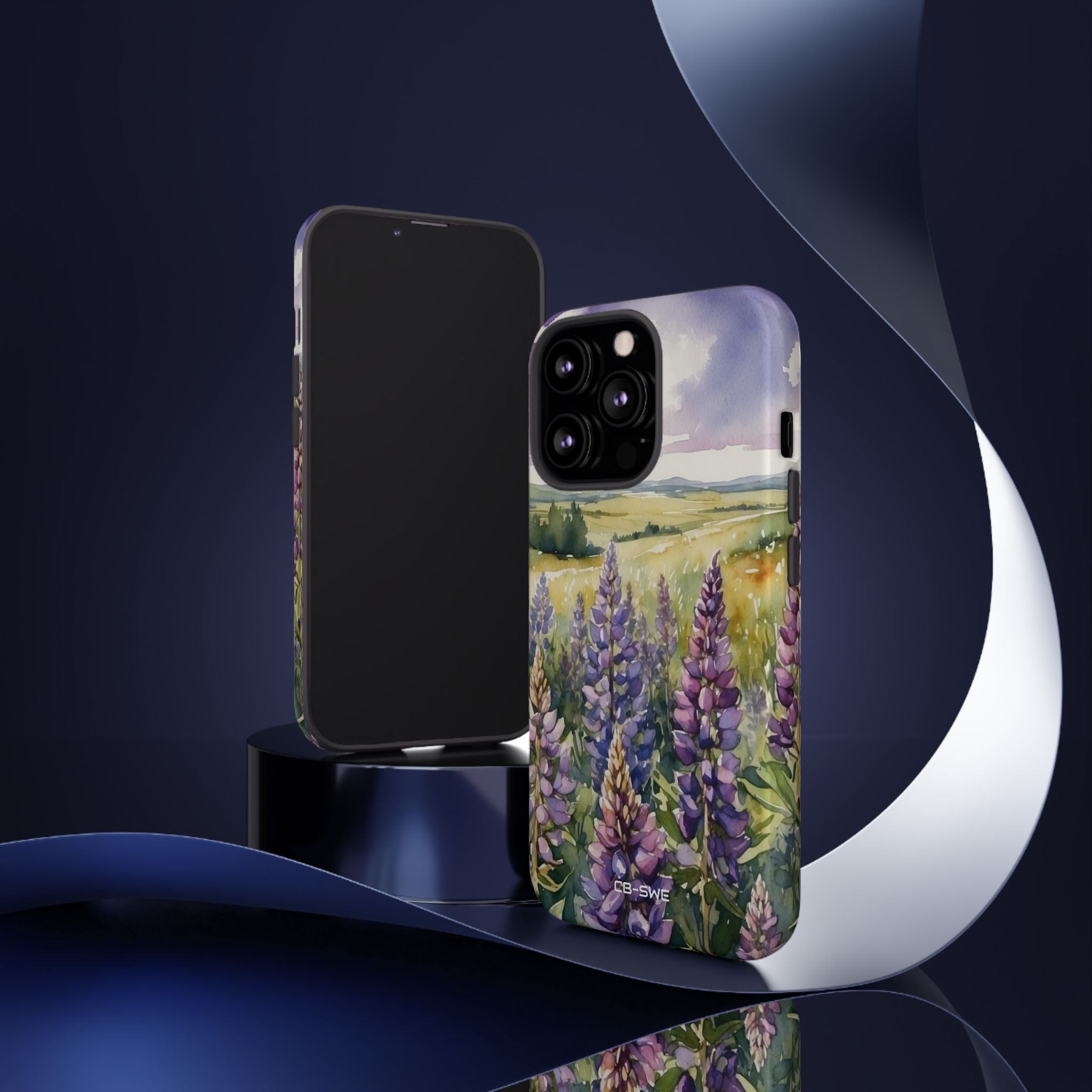 Lupins Dance Light - iPhone Case
