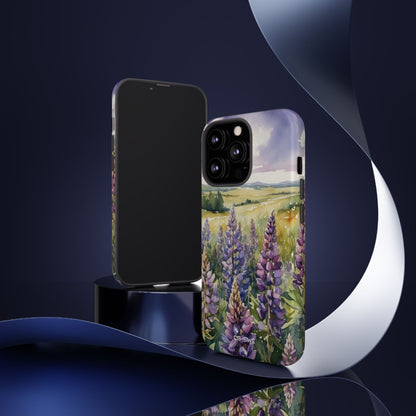 Lupins Dance Light - iPhone Case