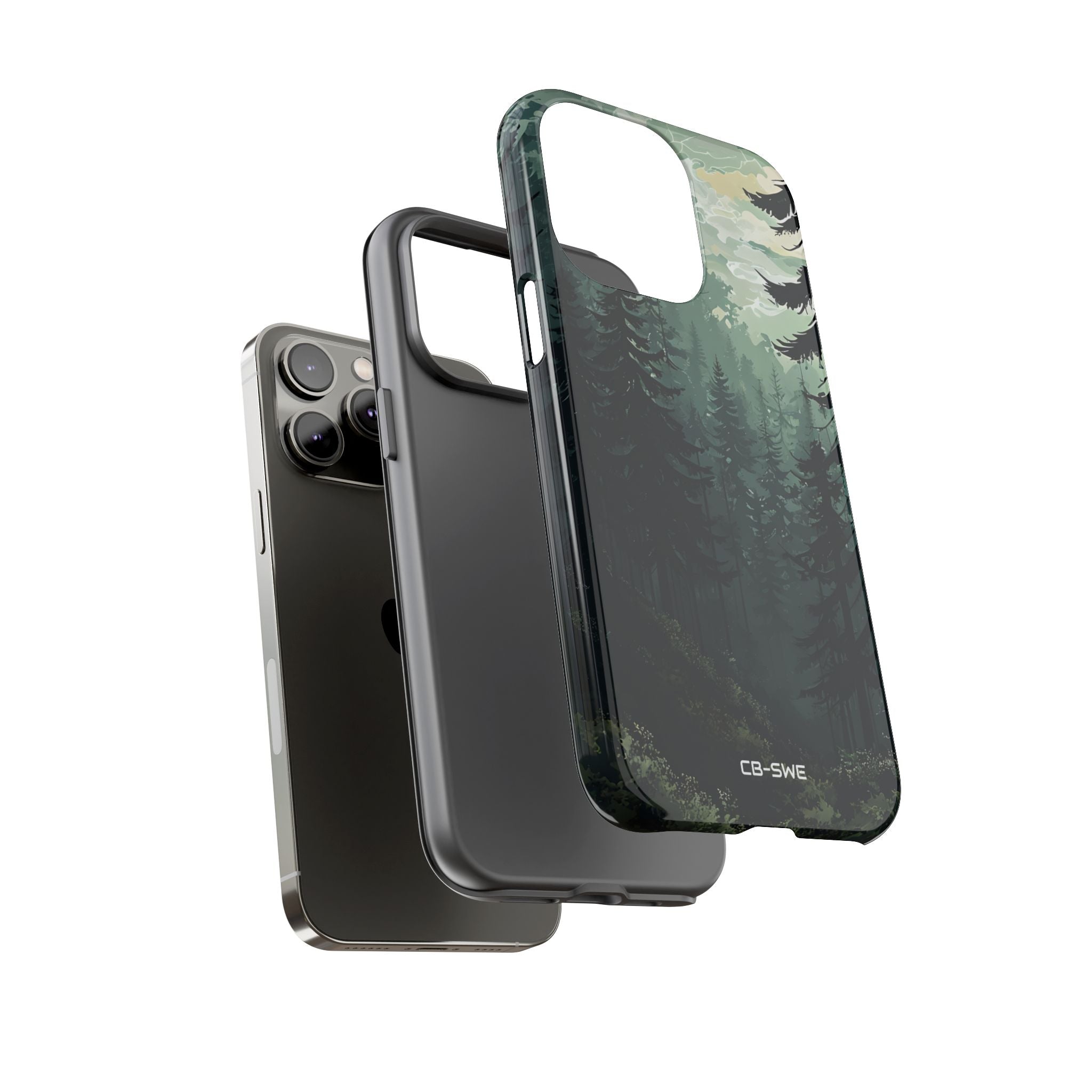 Mystical Forest Journey - iPhone Case