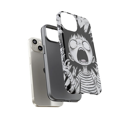 Screaming Stripes iPhone 14 Case - Tough