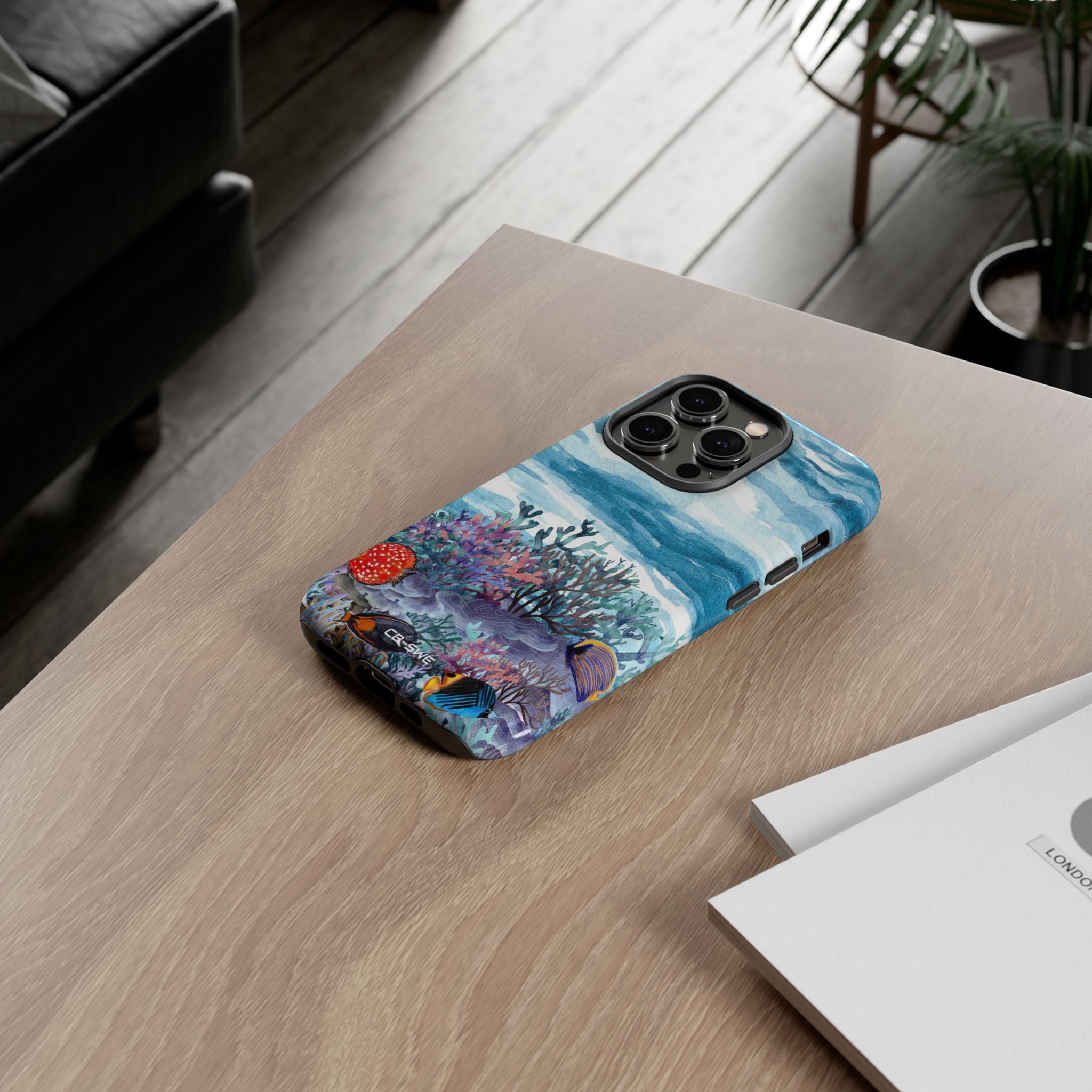 Aquatic Life Watercolors - iPhone Case