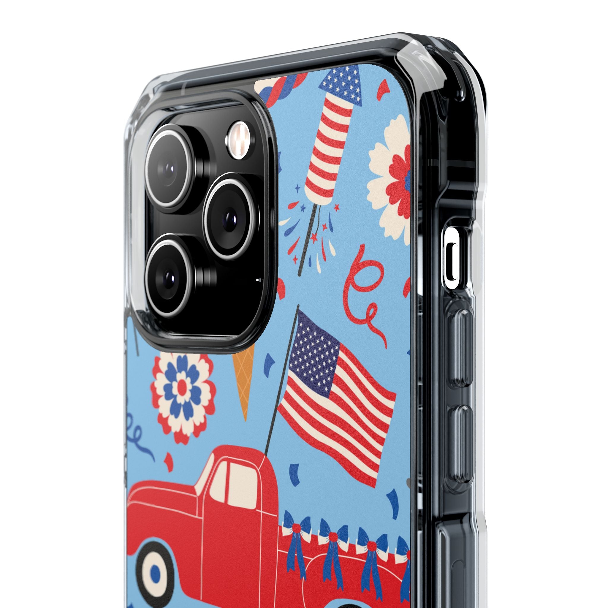 Festive Truck Parade iPhone Case - Impact