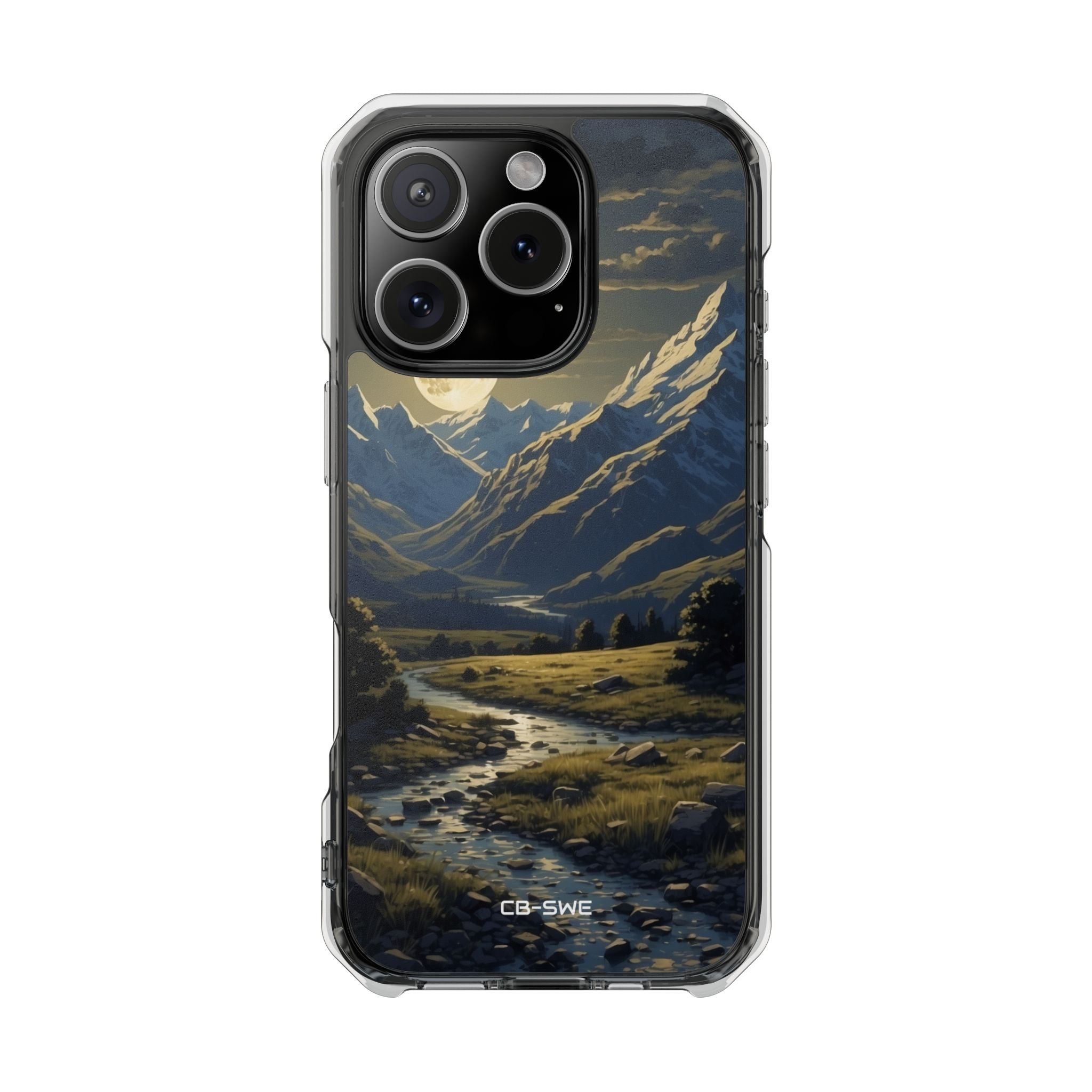 Moonlight Guides River iPhone Case - Impact