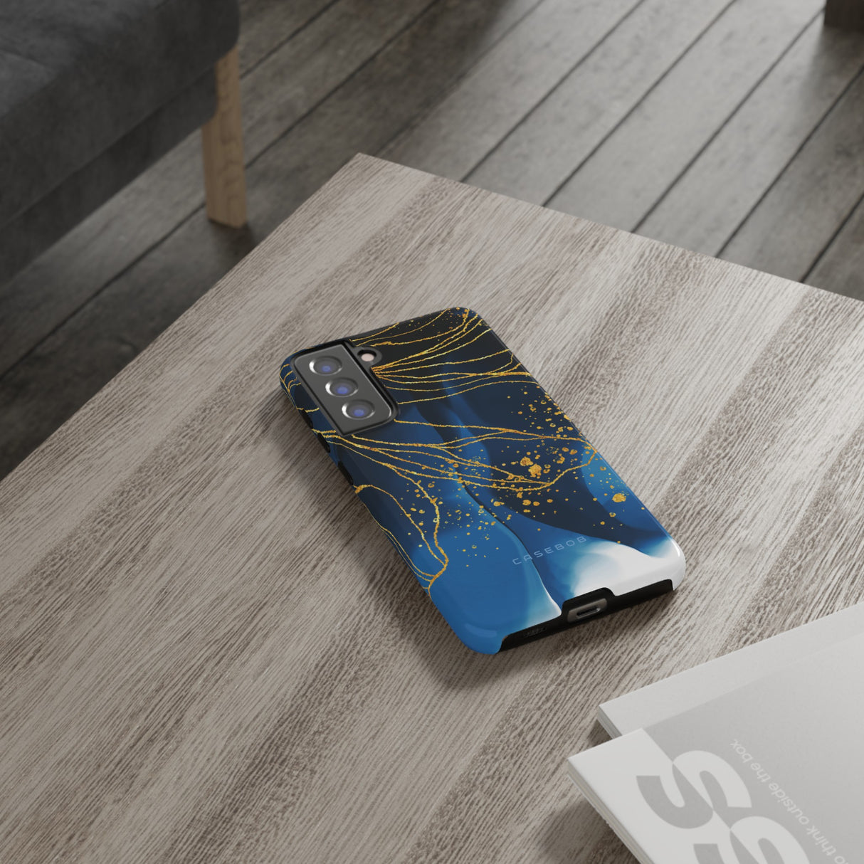 Blue Watercolor Art - Protective Phone Case