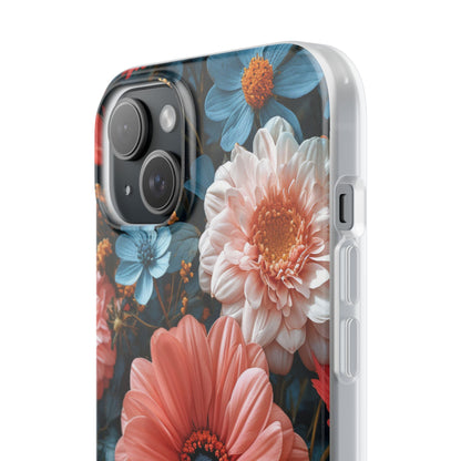 Surreal Floral Harmony iPhone 15 - Flexi Phone Case