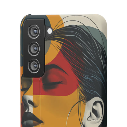 Meditative Geometry | Slim Phone Case for Samsung