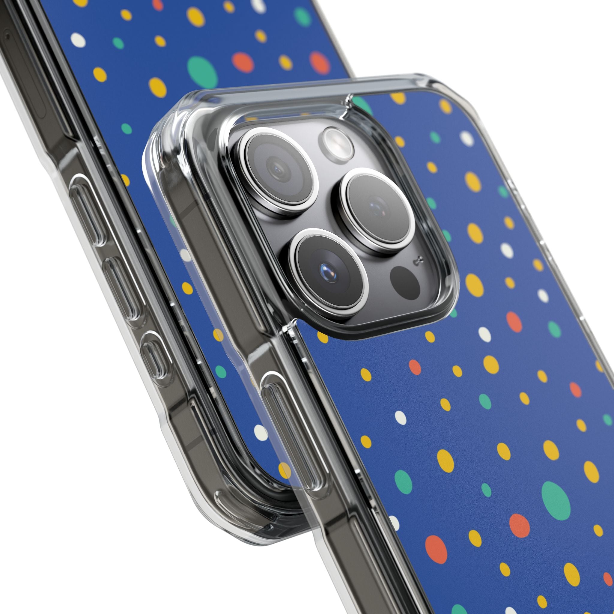 Colorful Dots Dance iPhone Case - Impact