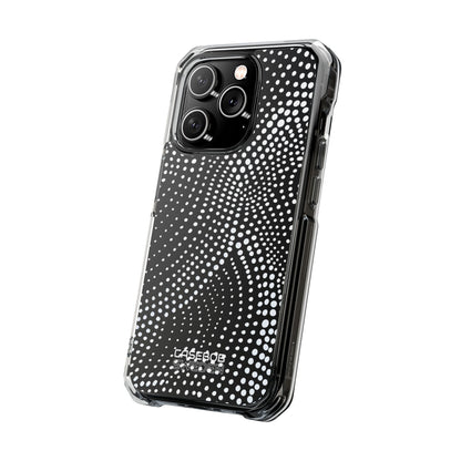 Waves of Dots iPhone 14 - Impact Clear+