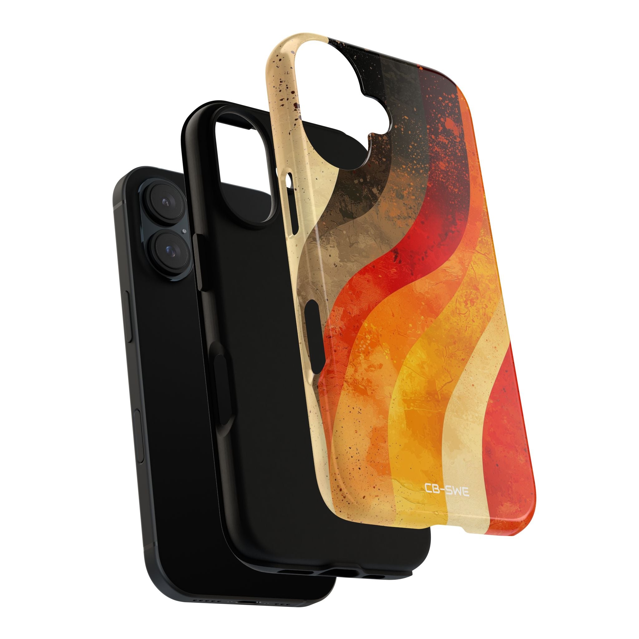 Warm Waves Dance - iPhone Case