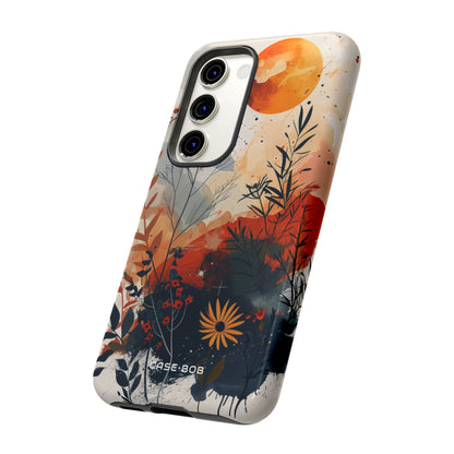 Orange Solstice Samsung S23 Case - Tough