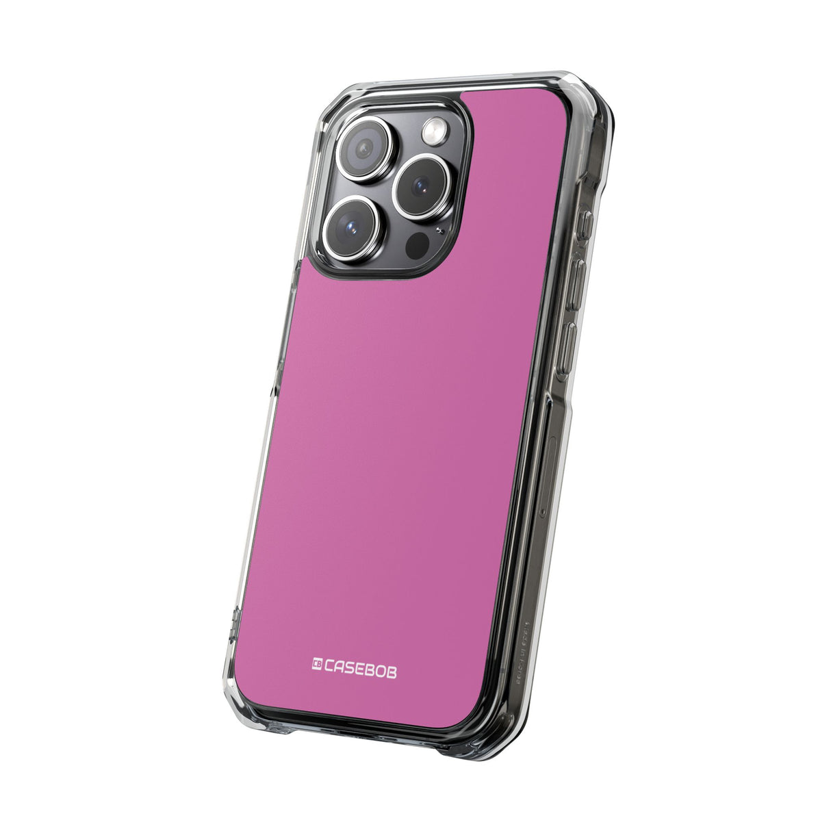 Super Pink | Handyhülle für iPhone (Clear Impact Case – magnetisch)