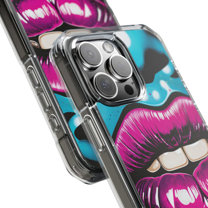 Vivid Lips Contrast iPhone Case - Impact