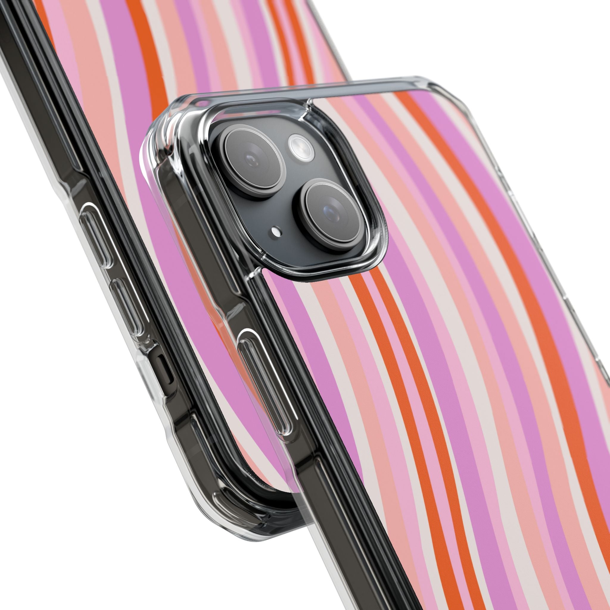 Vibrant Wave Symphony iPhone Case - Impact