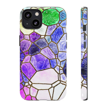 Colorful Glass Mosaic - iPhone Case