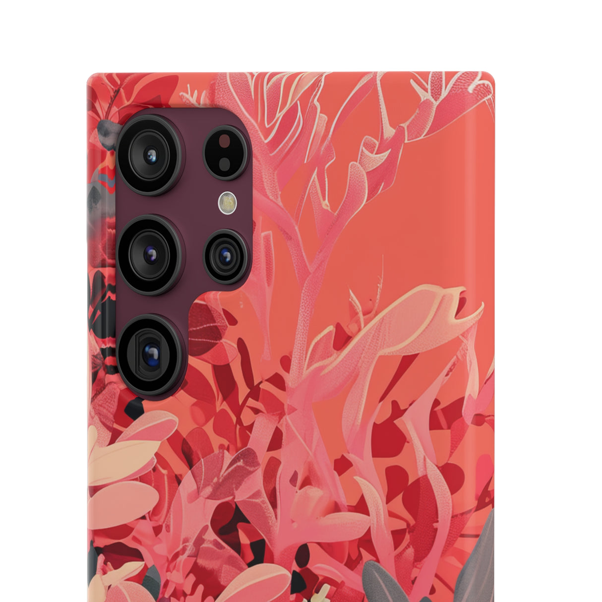 Living Coral Design | Handyhülle für Samsung (Slim Case) 