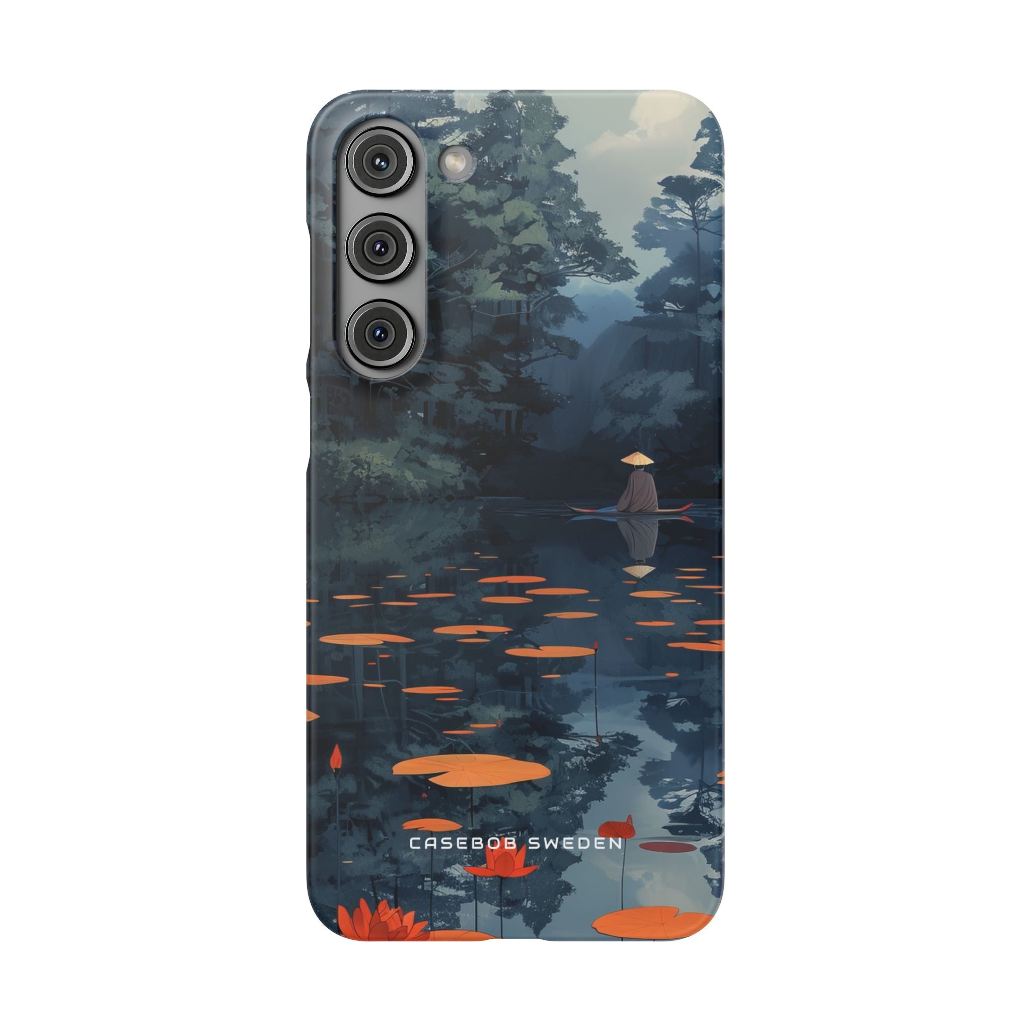 Tranquil Lotus Reflections Samsung S23 - Slim Phone Case