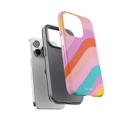 Fluid Color Waves - iPhone Case