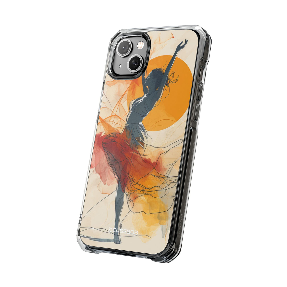 Sunlit Grace - Phone Case for iPhone (Clear Impact - Magnetic)