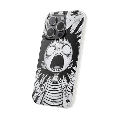Screaming Stripes iPhone 15 Pro Case - Soft