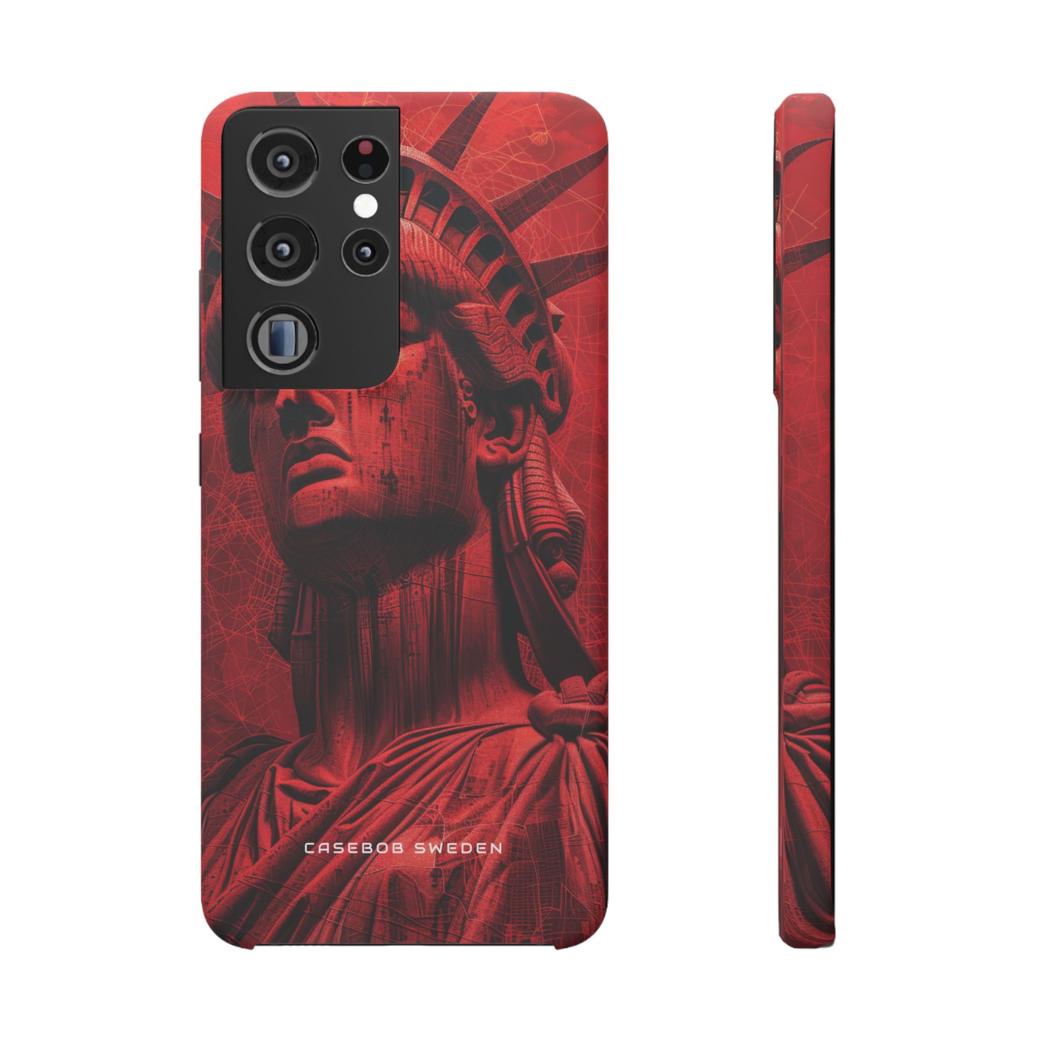 Zen Red Liberty Vision Samsung S21 - Slim Phone Case